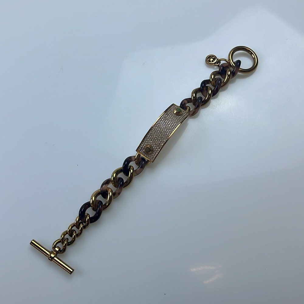 Michael Kors MK Chain Studded Necklace N260-68 - Picture 3 of 5